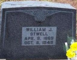William Joseph Otwell gravestone