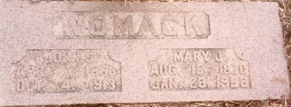 Mary Jeanette (Raines) Womack gravestone